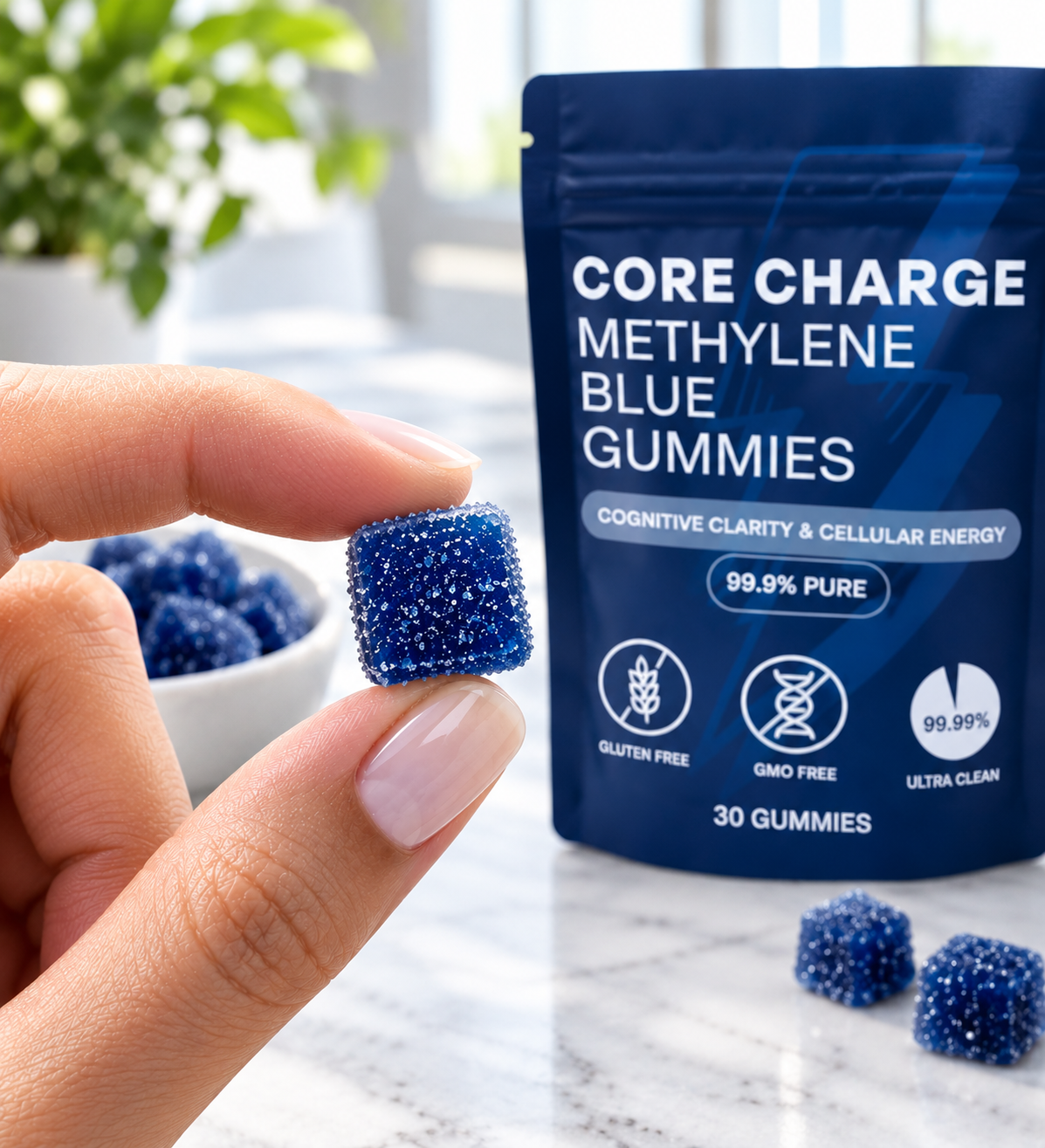 CORE CHARGE - METHYLENE BLUE GUMMIES FOR NERVE PAIN RELIEF